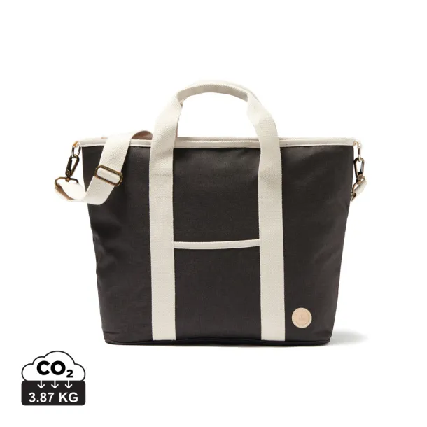  VINGA RPET Sortino tote cooler - Vinga black 