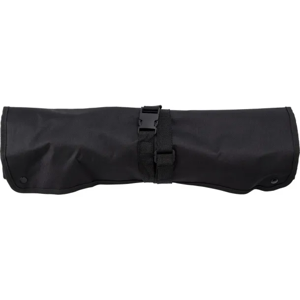  Apron with barbecue set Crna
