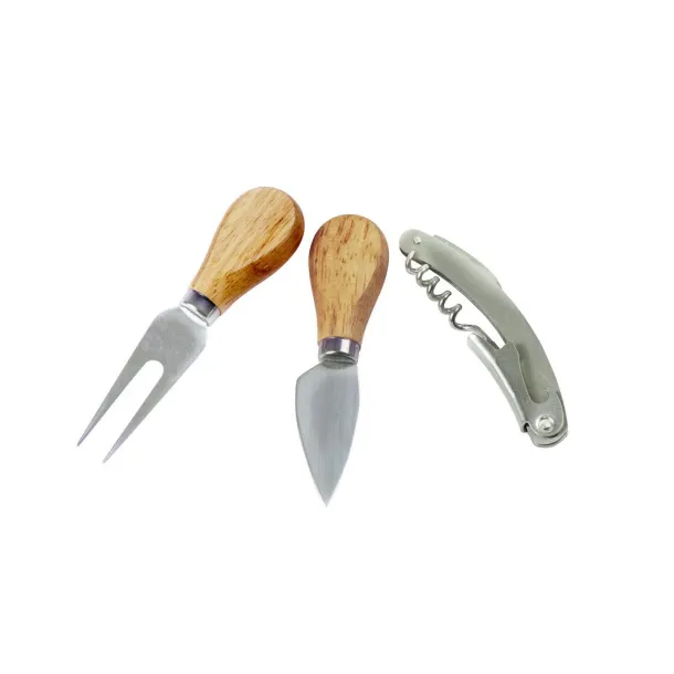  Bamboo cheese set Neutral