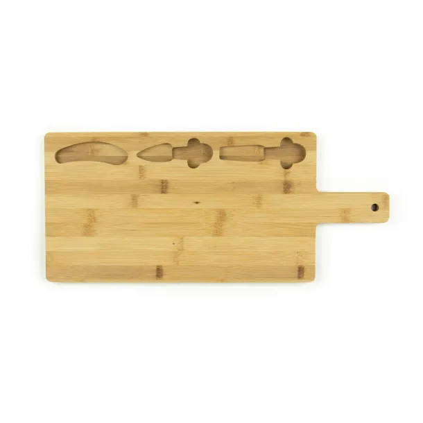  Bamboo cheese set Neutral