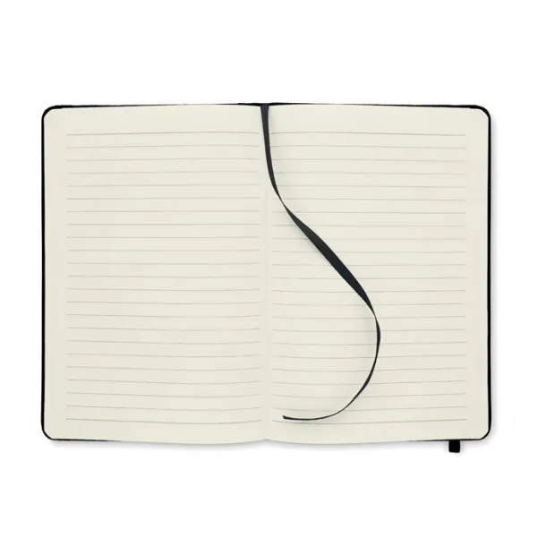 NOTE RPET A5 notebook 600D RPET cover Black