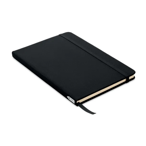 NOTE RPET A5 notebook 600D RPET cover Black