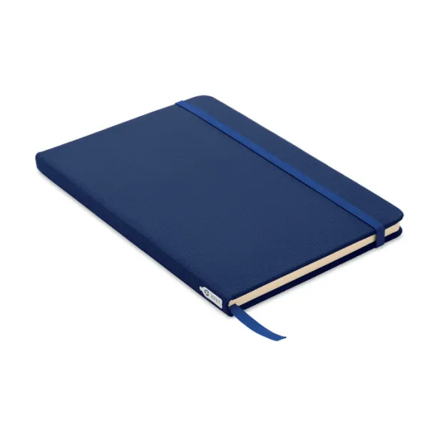 NOTE RPET A5 notebook 600D RPET cover Blue