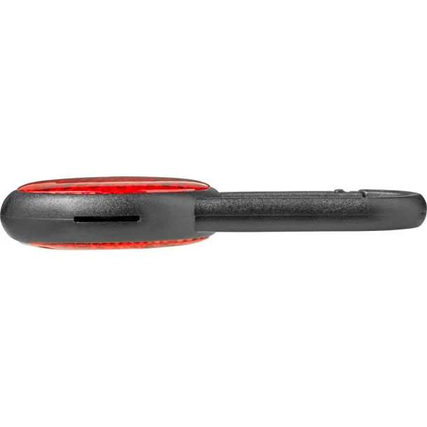  Safety light with carabiner Crvena