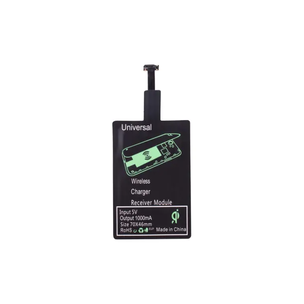  Wireless charging phone adaptor Crna