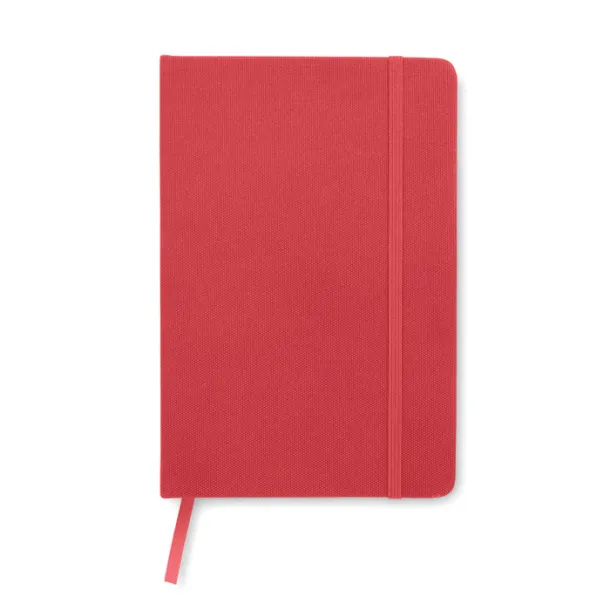 NOTE RPET A5 notebook 600D RPET cover Red