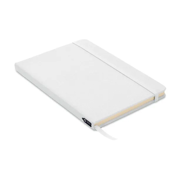 NOTE RPET A5 notebook 600D RPET cover White