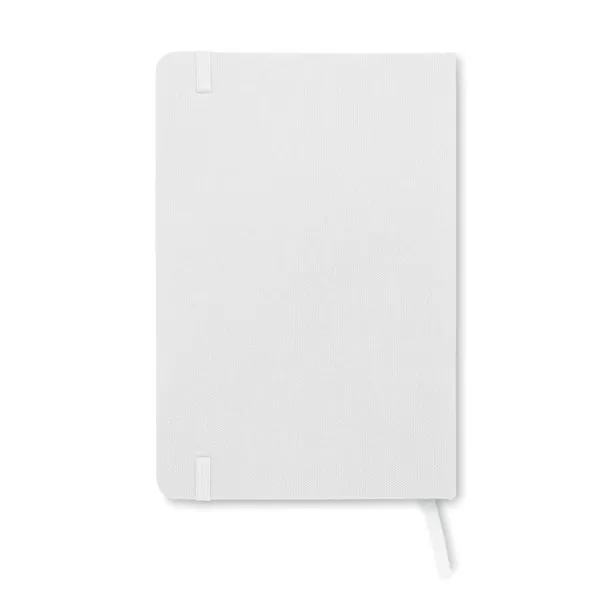 NOTE RPET A5 notebook 600D RPET cover White