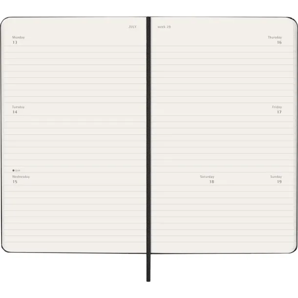  MOLESKINE diary A5 Crna