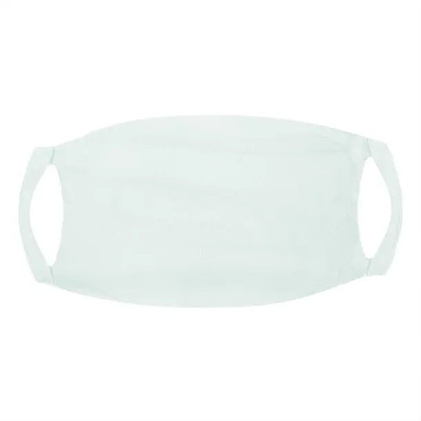  Reusable face mask with filter space and silver ions lightgreen