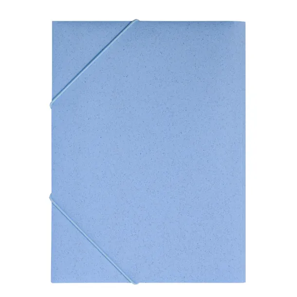  Wheat straw document folder approx. A4 Plava
