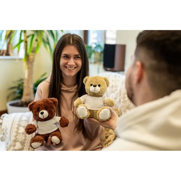 Roger Brown Plush teddy bear brown