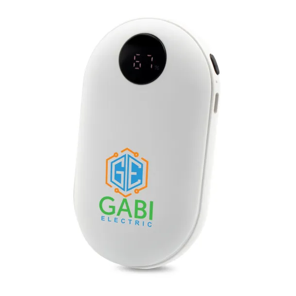 Kael Power bank 5000 mAh with hand warmer Bijela