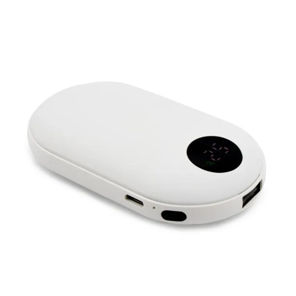 Kael Power bank 5000 mAh with hand warmer Bijela