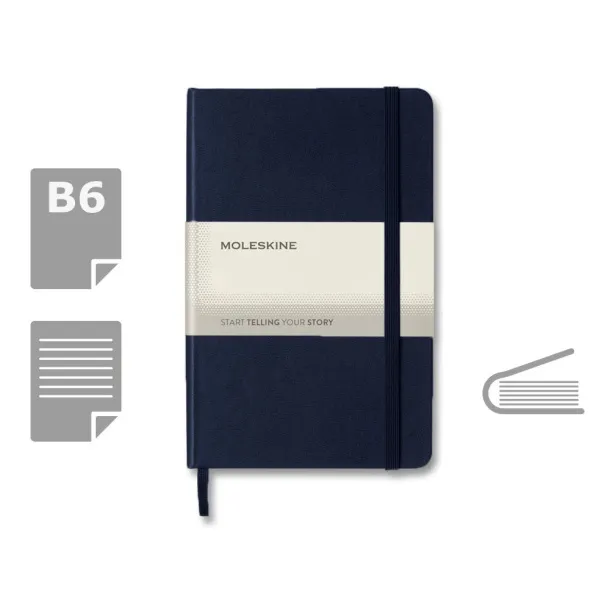  MOLESKINE Notebook approx. B6 dark blue
