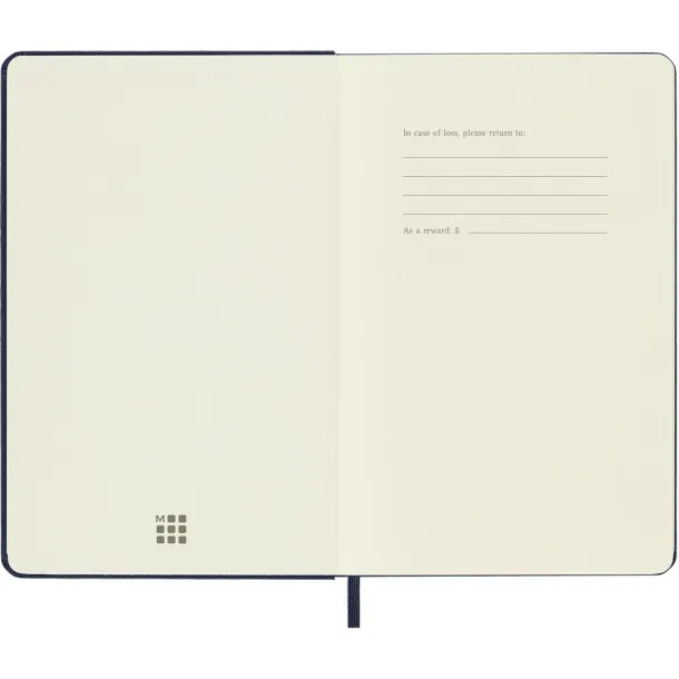  MOLESKINE notes, cca B6 Mornarski plava