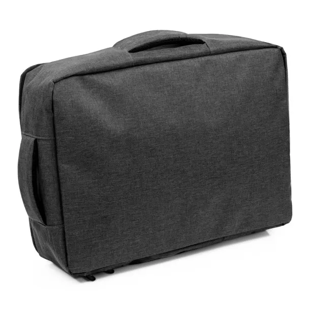 Tahir RPET backpack, laptop bag 15,6" Crna