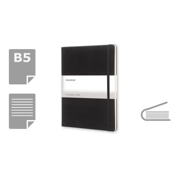  MOLESKINE Notebook approx. B5 Crna