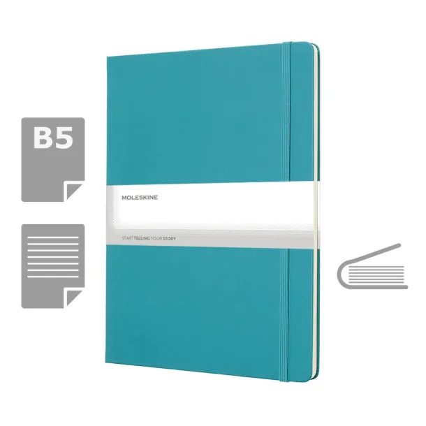  MOLESKINE Notebook approx. B5 turquoise