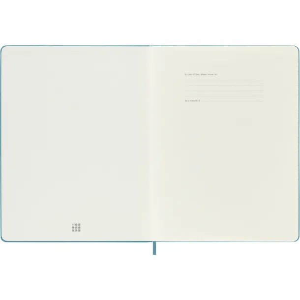  MOLESKINE notes, cca B5 turquoise