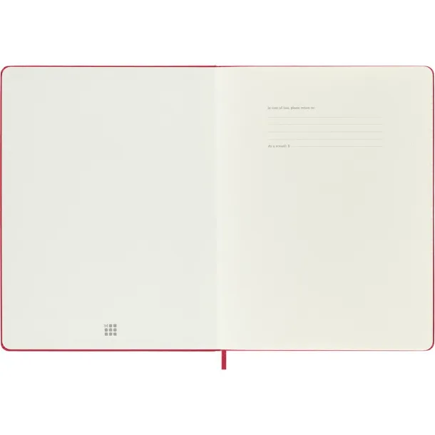  MOLESKINE notes, cca B5 Crvena