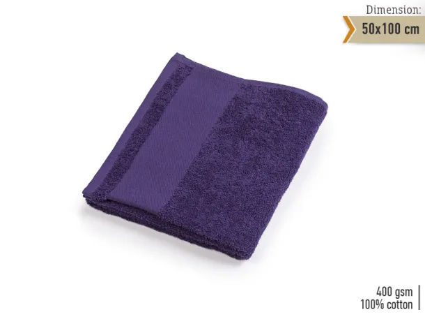 AQUA 50 towel 50 x 100 cm - EXPLODE Purple