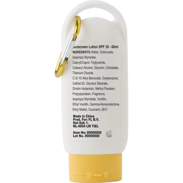  Sunscreen lotion SPF 30 Žuta