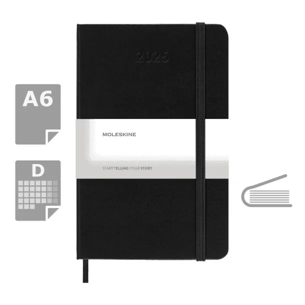  MOLESKINE dnevnik A6 Crna