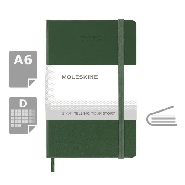  MOLESKINE diary A6 khaki