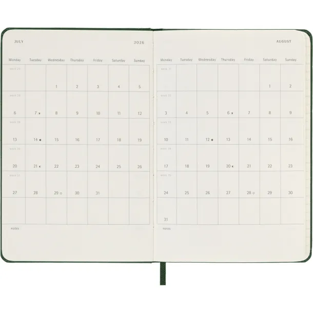  MOLESKINE diary A6 khaki