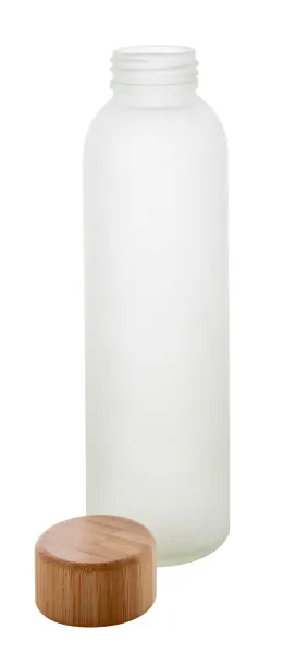 Cloody glass sport bottle frosted white