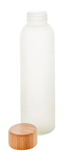 Cloody staklena sportska boca, 500 ml frosted white
