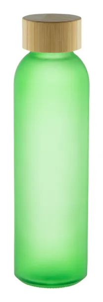 Cloody glass sport bottle Green