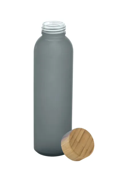 Cloody staklena sportska boca, 500 ml Crna