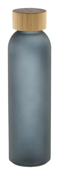 Cloody staklena sportska boca, 500 ml Crna