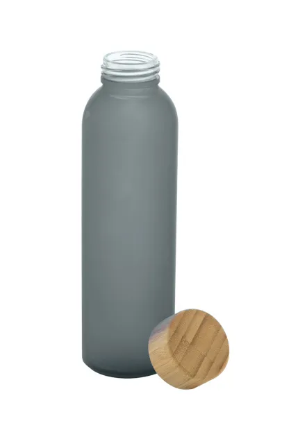 Cloody staklena sportska boca, 500 ml Crna
