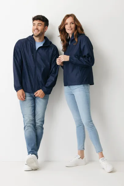  Iqoniq Logan unisex lagana jakna od recikliranog poliestera - iqoniq navy