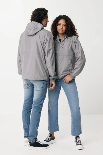  Iqoniq Logan recycled polyester lightweight jacket - iqoniq silver grey