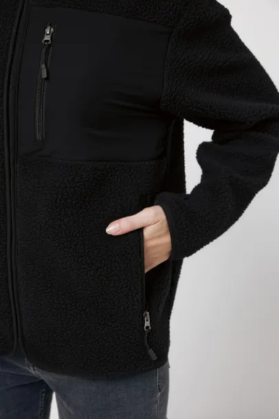  Iqoniq Diran unisex flis jakna od recikliranog poliestera - iqoniq Crna
