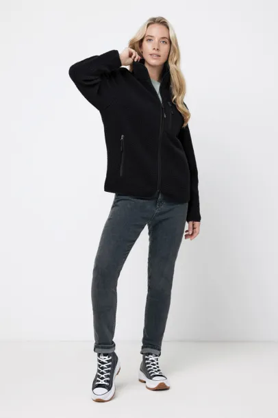  Iqoniq Diran unisex flis jakna od recikliranog poliestera - iqoniq Crna