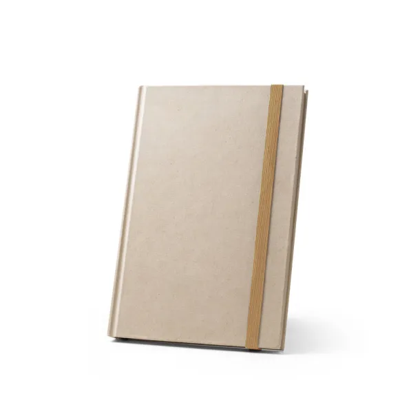 DICKINSON A5 notepad in 88% Sugarcane paper with lined pages Natural