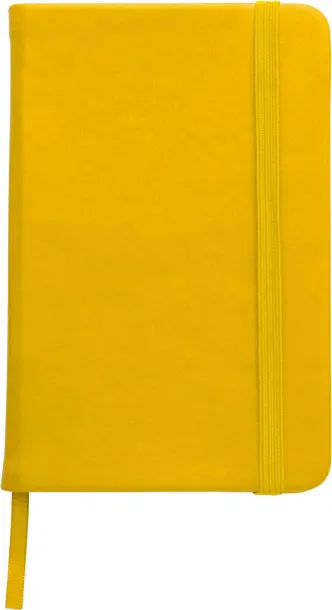 Eva Notes od recikliranog PU-a, A5 Žuta