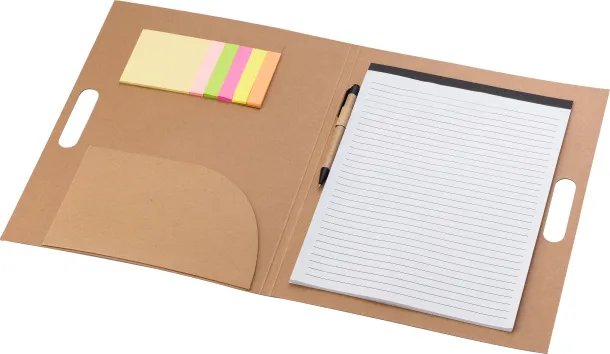  Cardboard memo folder Charlie