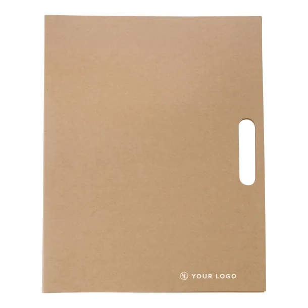  Cardboard memo folder Charlie