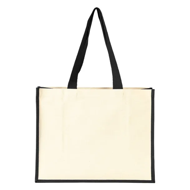 TAHITI cotton shopping bag - BRUNO Black