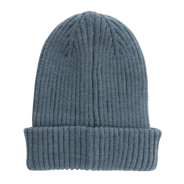  Impact AWARE™  Polylana® double knitted beanie - XD Collection Sage blue