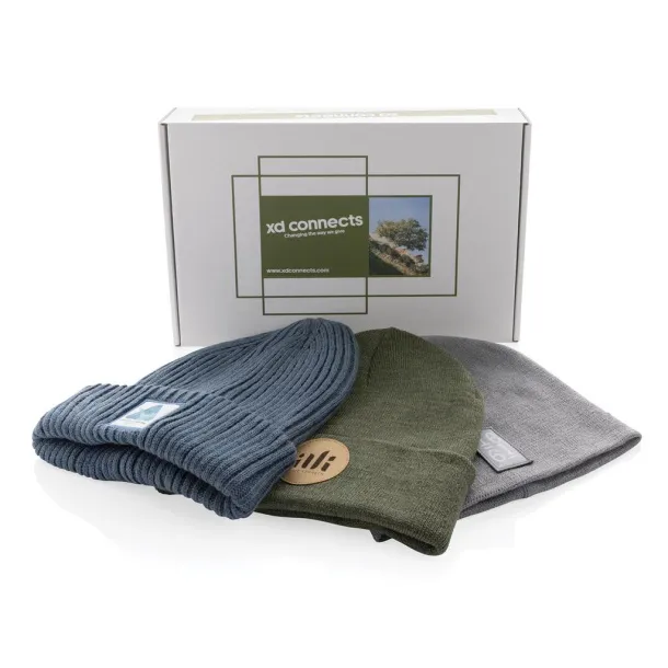  Impact AWARE™  Polylana® dvostruko pletena kapa - XD Collection Sage blue