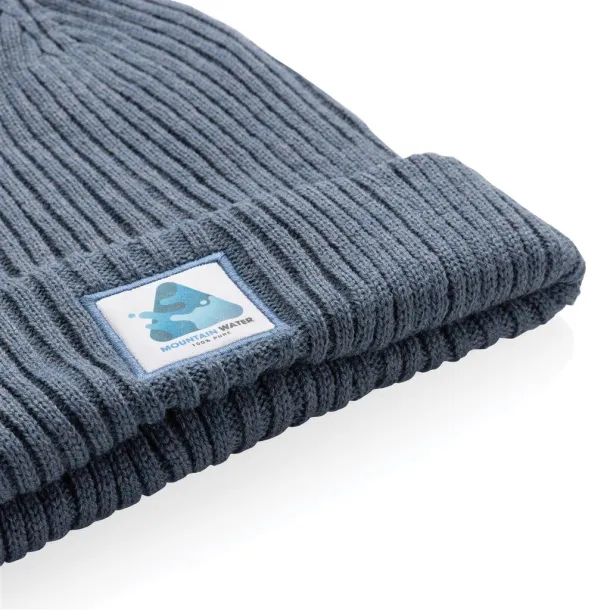  Impact AWARE™  Polylana® double knitted beanie - XD Collection blue 