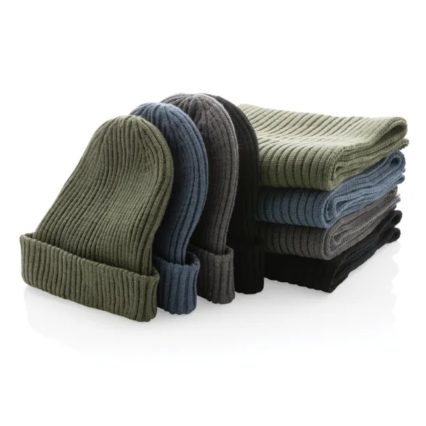  Impact AWARE™  Polylana® dvostruko pletena kapa - XD Collection Sage blue