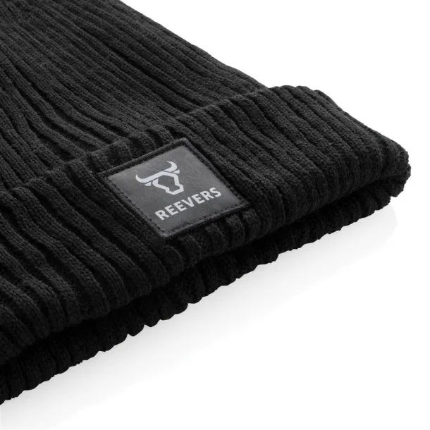  Impact AWARE™  Polylana® double knitted beanie - XD Collection Black 